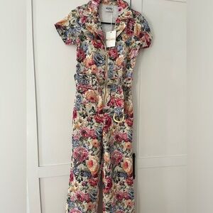 Show Me Your Mumu Jacksonville Short Sleeve Cropped Jumpsuit